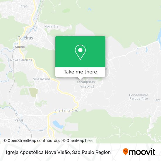 Igreja Apostólica Nova Visão map