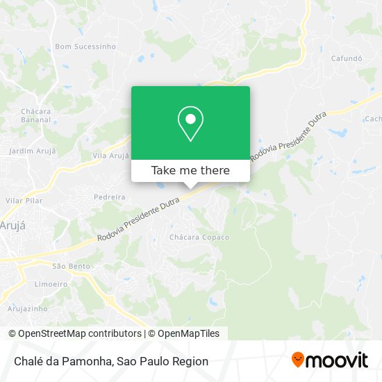 Chalé da Pamonha map