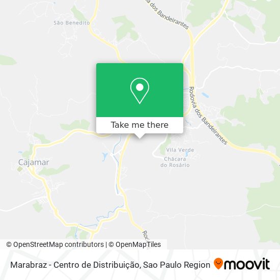 How to get to Marabraz - Centro de Distribuição in Cajamar by Bus