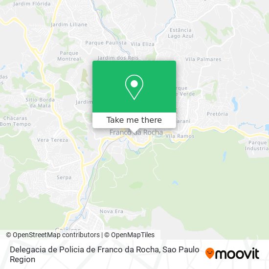 Delegacia de Policia de Franco da Rocha map