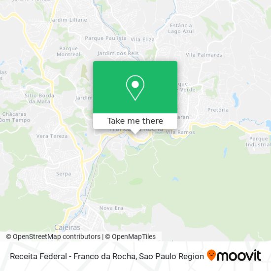 Receita Federal - Franco da Rocha map