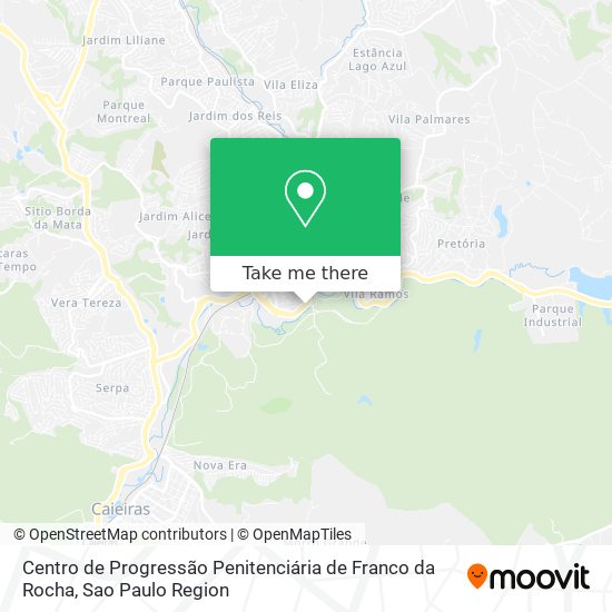 Centro de Progressão Penitenciária de Franco da Rocha map