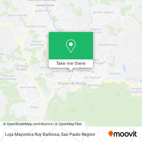 Loja Maçonica Ruy Barbosa map