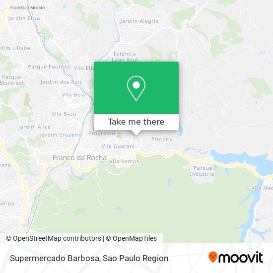 Mapa Supermercado Barbosa