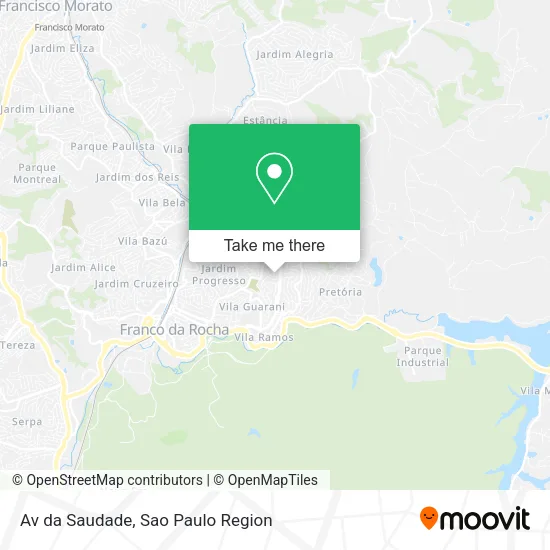 Av da Saudade map