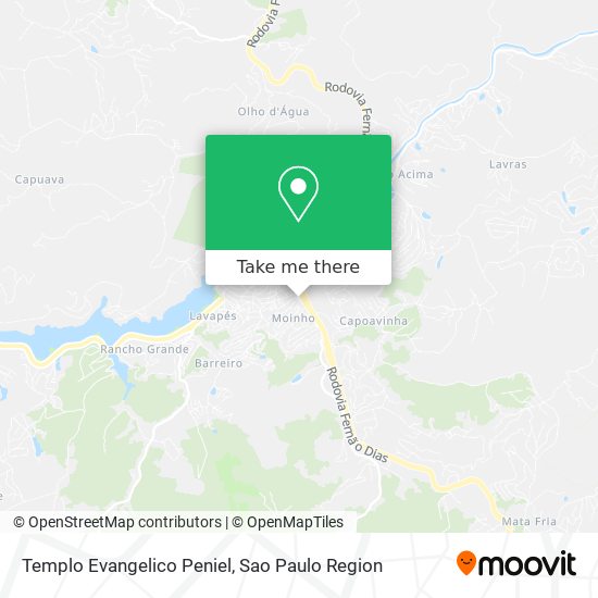 Templo Evangelico Peniel map