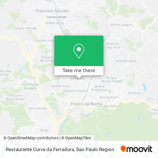 Restaurante Curva da Ferradura map