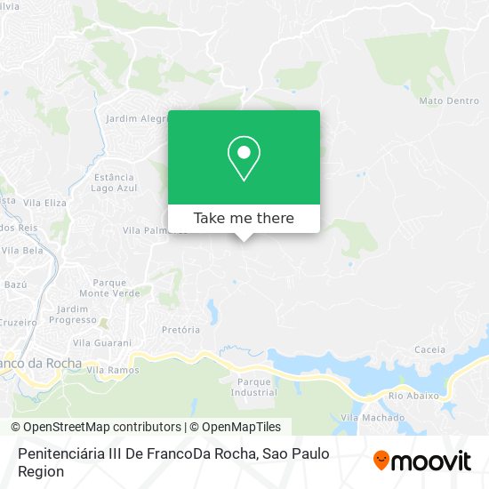 Mapa Penitenciária III De FrancoDa Rocha