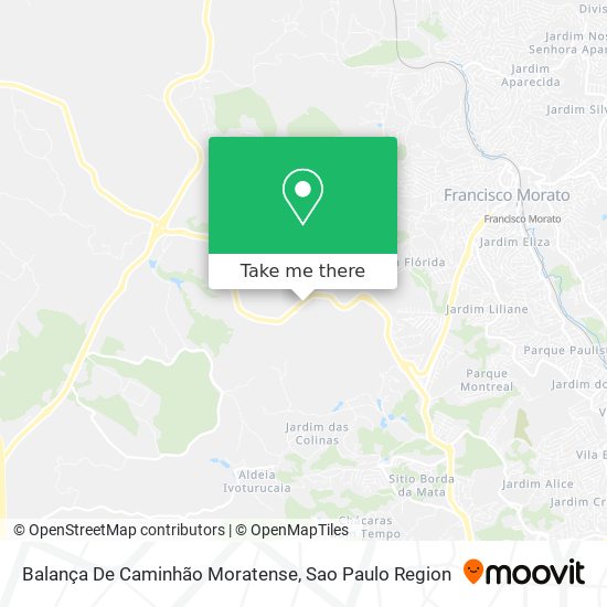 Mapa Balança De Caminhão Moratense