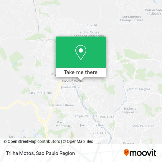 Trilha Motos map