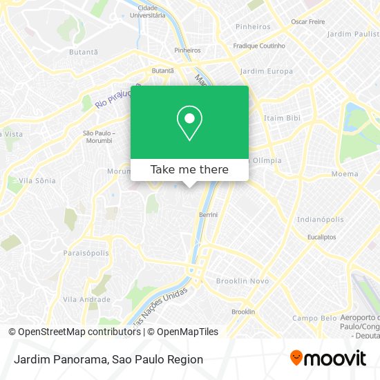 Mapa Jardim Panorama