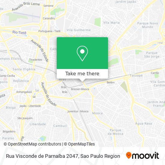 Rua Visconde de Parnaíba 2047 map