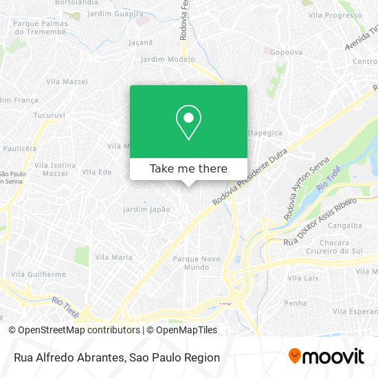 Rua Alfredo Abrantes map