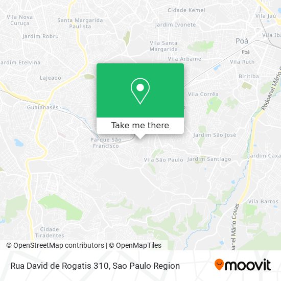 Rua David de Rogatis 310 map