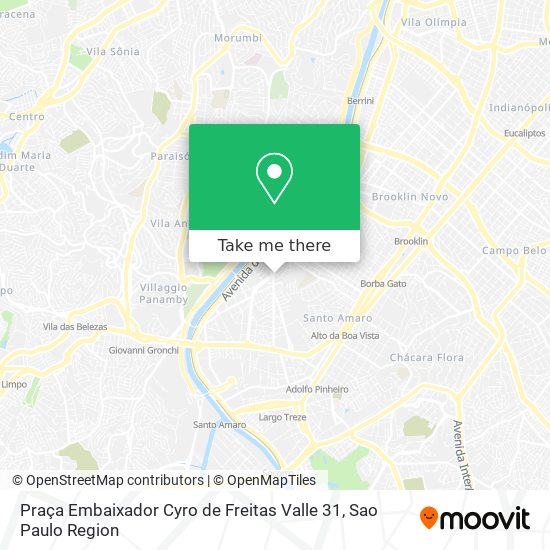 Praça Embaixador Cyro de Freitas Valle 31 map