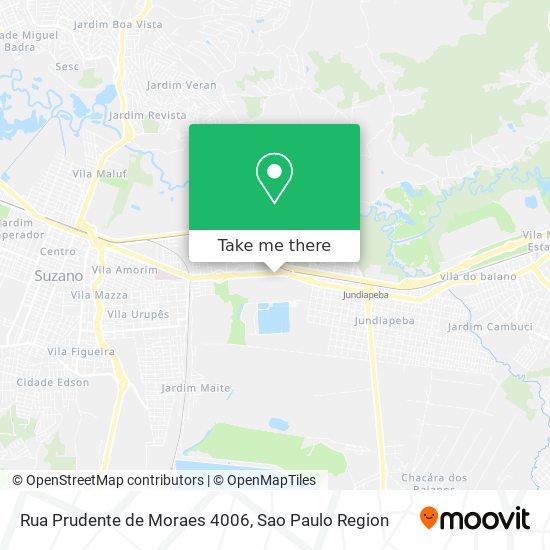 Rua Prudente de Moraes 4006 map