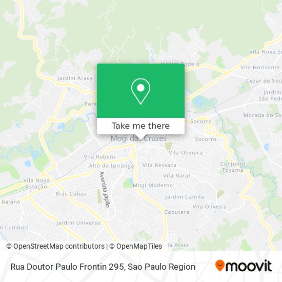 Mapa Rua Doutor Paulo Frontin 295