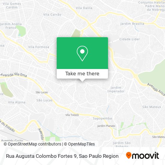 Rua Augusta Colombo Fortes 9 map