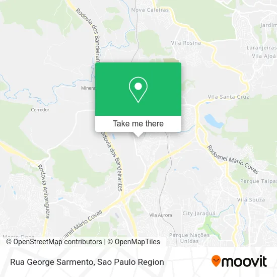 Rua George Sarmento map
