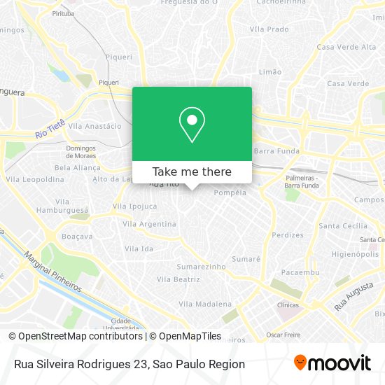 Rua Silveira Rodrigues 23 map