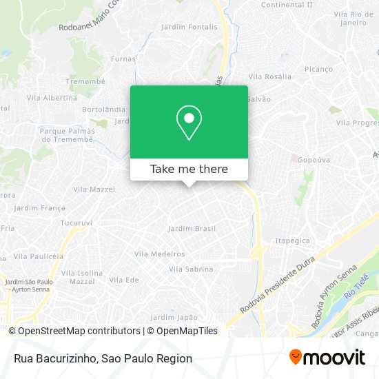 Rua Bacurizinho map