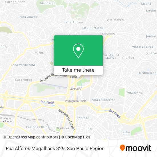 Rua Alferes Magalhães 329 map