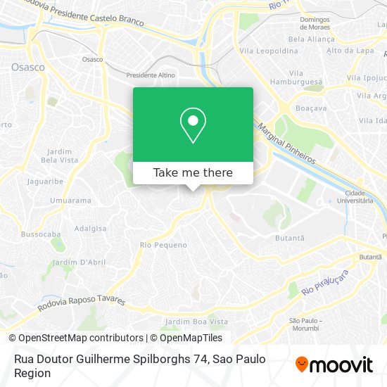 Rua Doutor Guilherme Spilborghs 74 map