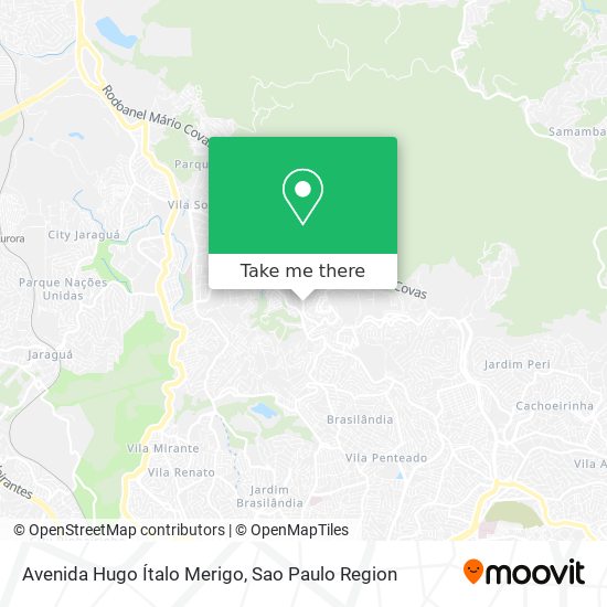 Avenida Hugo Ítalo Merigo map