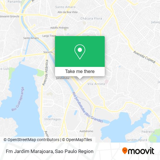 Fm Jardim Marajoara map