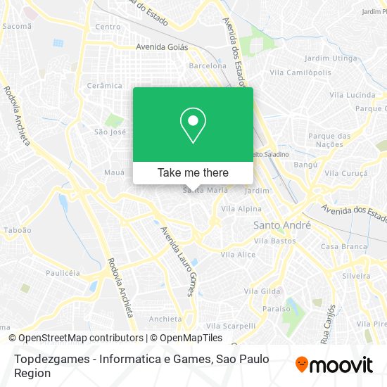 Topdezgames - Informatica e Games map