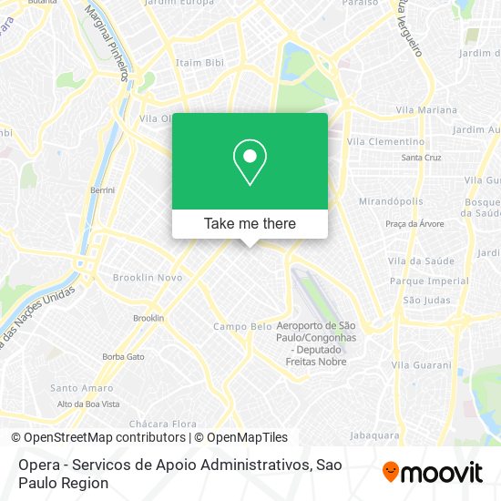 Opera - Servicos de Apoio Administrativos map