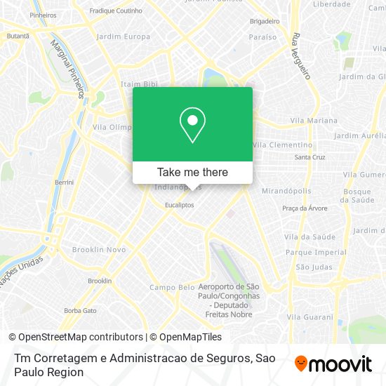 Tm Corretagem e Administracao de Seguros map