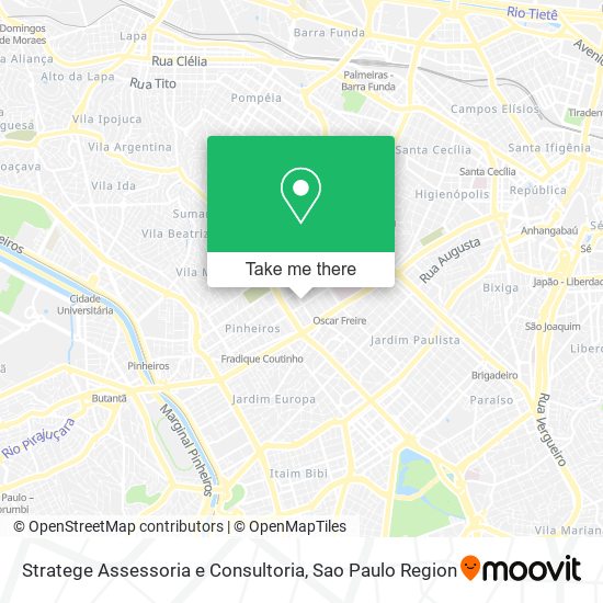 Stratege Assessoria e Consultoria map