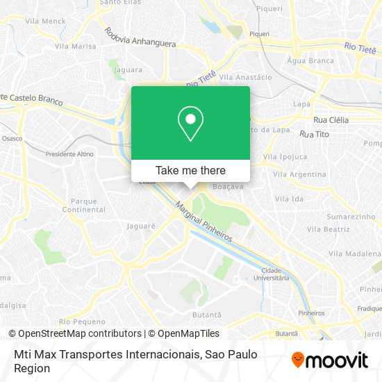 Mti Max Transportes Internacionais map