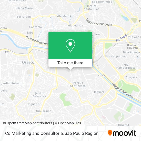 Mapa Cq Marketing and Consultoria