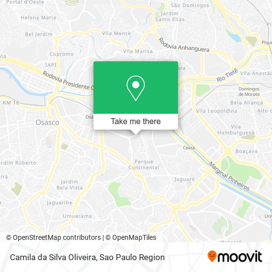 Mapa Camila da Silva Oliveira