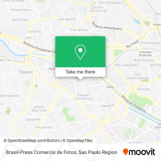 Brasil-Press Comercio de Fotos map