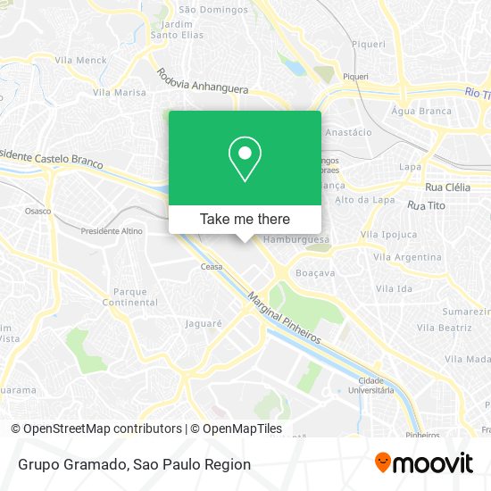 Grupo Gramado map