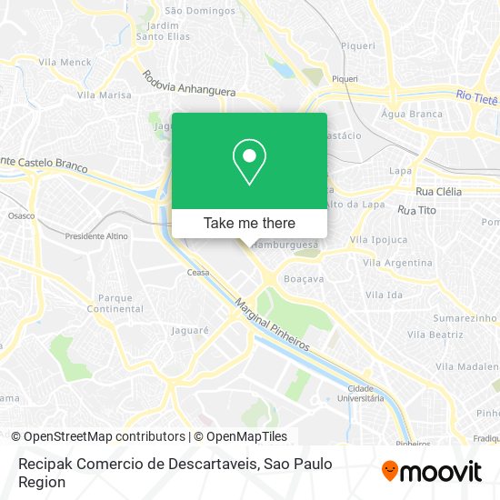 Recipak Comercio de Descartaveis map