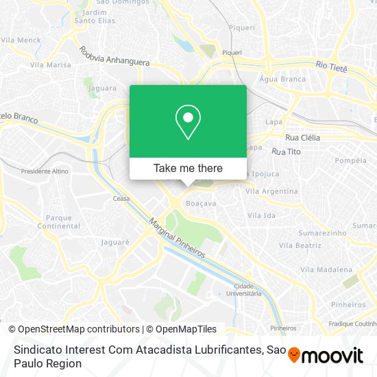 Sindicato Interest Com Atacadista Lubrificantes map