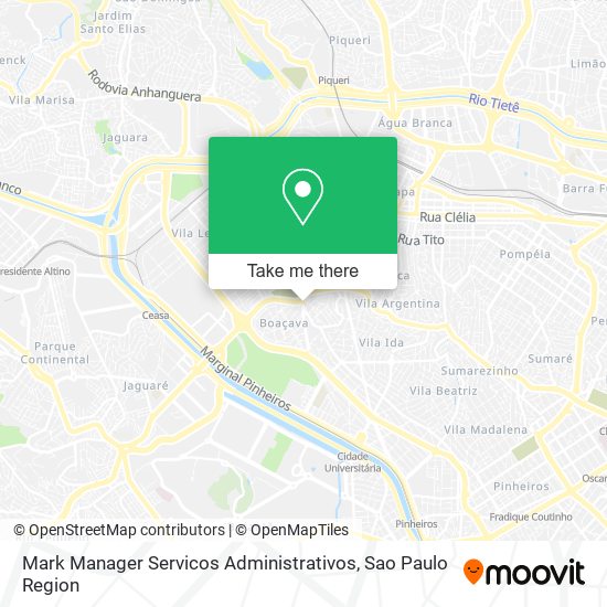 Mark Manager Servicos Administrativos map