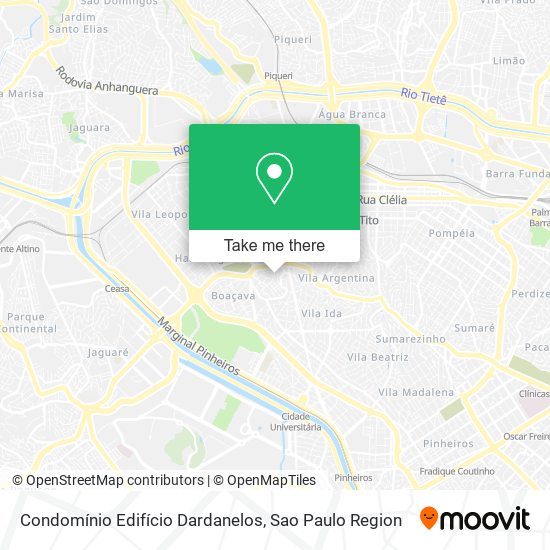 Condomínio Edifício Dardanelos map