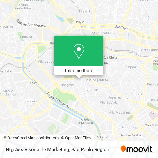 Ntg Assessoria de Marketing map