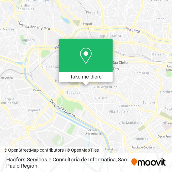 Hagfors Servicos e Consultoria de Informatica map