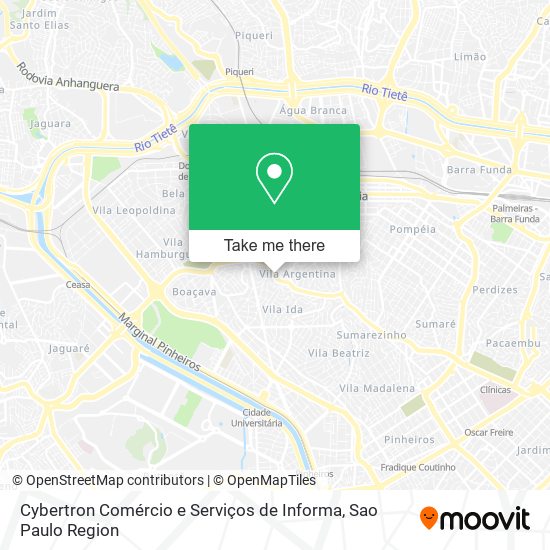 Mapa Cybertron Comércio e Serviços de Informa