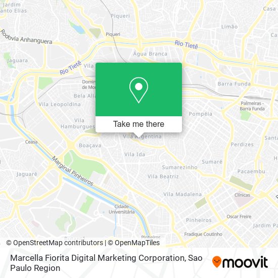 Marcella Fiorita Digital Marketing Corporation map