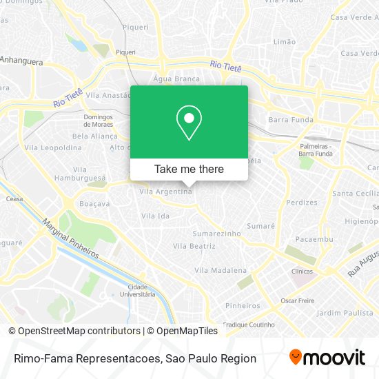 Rimo-Fama Representacoes map