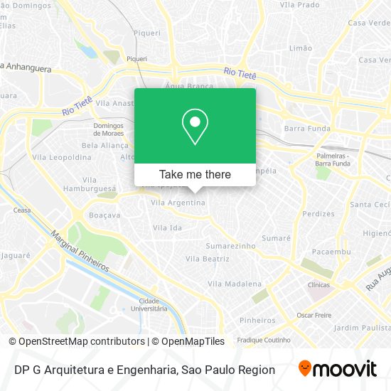 Mapa DP G Arquitetura e Engenharia