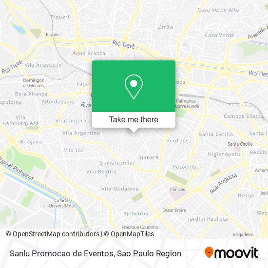 Sanlu Promocao de Eventos map