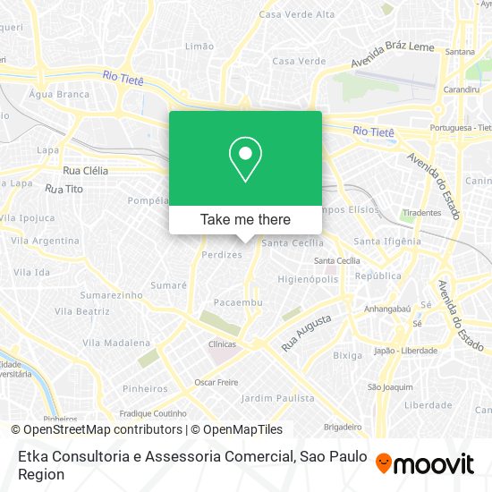 Mapa Etka Consultoria e Assessoria Comercial